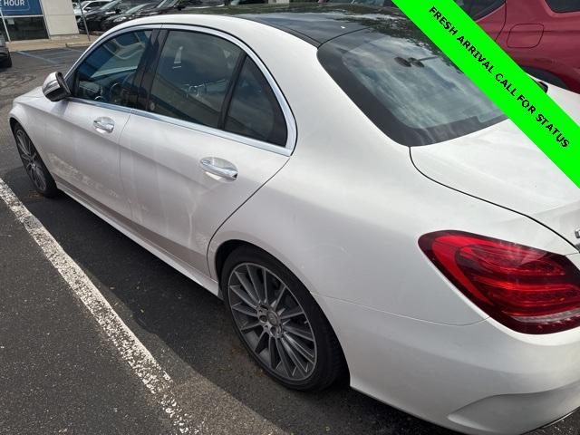 used 2015 Mercedes-Benz C-Class car, priced at $15,499
