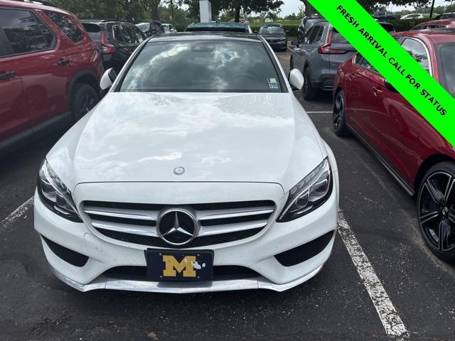 used 2015 Mercedes-Benz C-Class car, priced at $15,499