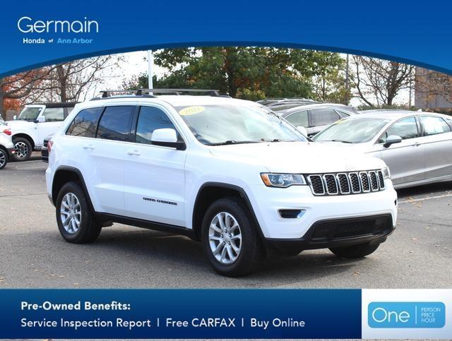 used 2021 Jeep Grand Cherokee car, priced at $22,998