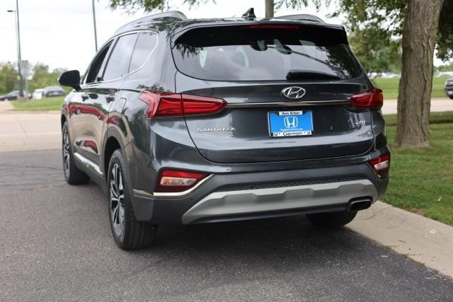 used 2020 Hyundai Santa Fe car, priced at $18,999