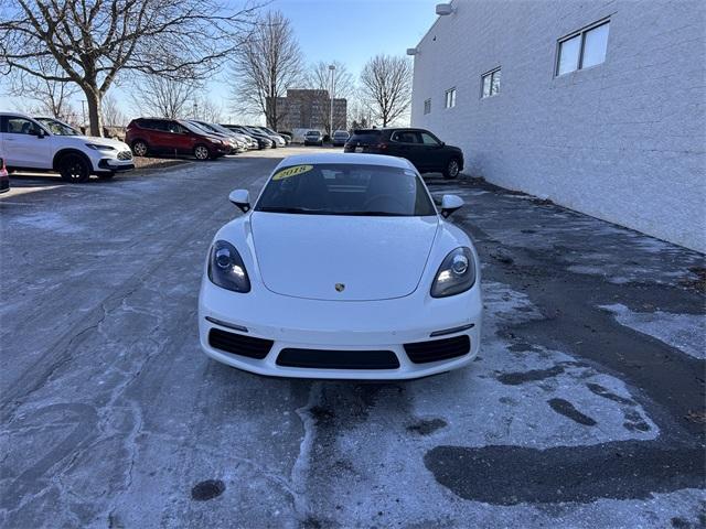 used 2018 Porsche 718 Cayman car, priced at $59,900