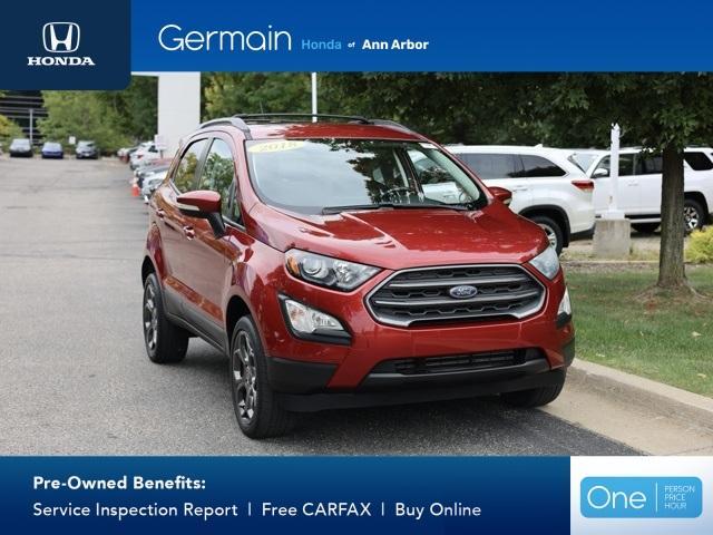 used 2018 Ford EcoSport car, priced at $13,998