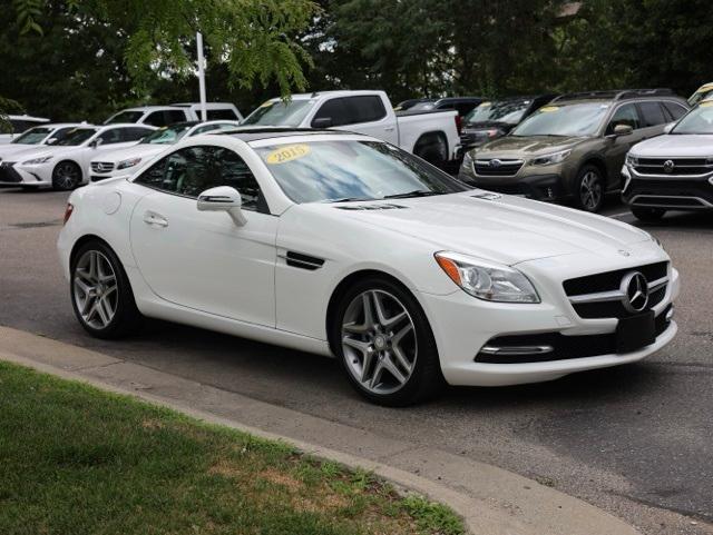 used 2015 Mercedes-Benz SLK-Class car, priced at $20,524