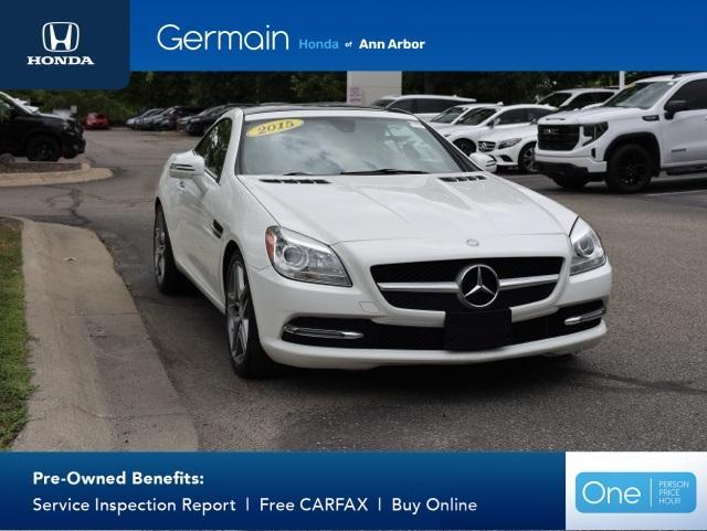 used 2015 Mercedes-Benz SLK-Class car, priced at $20,524