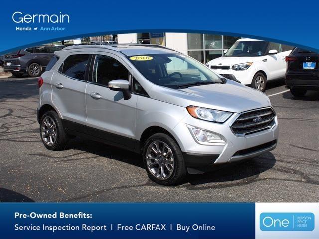 used 2018 Ford EcoSport car, priced at $8,999