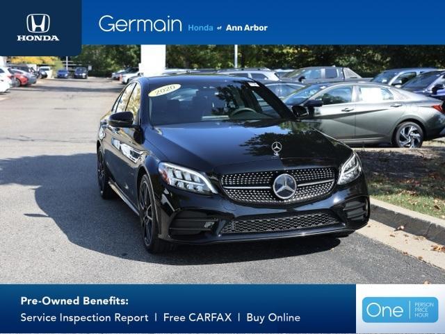 used 2020 Mercedes-Benz C-Class car, priced at $24,620