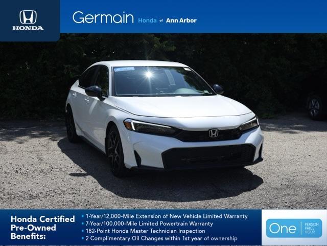 used 2025 Honda Civic car, priced at $25,975