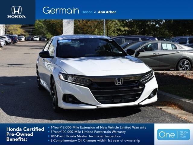used 2022 Honda Accord car, priced at $28,998