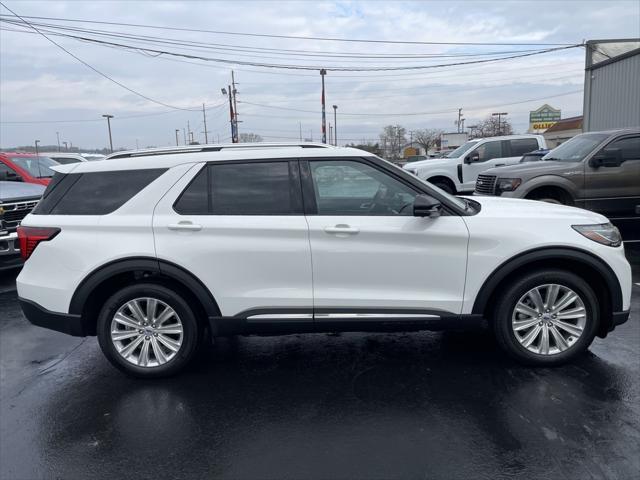 new 2025 Ford Explorer car, priced at $55,760