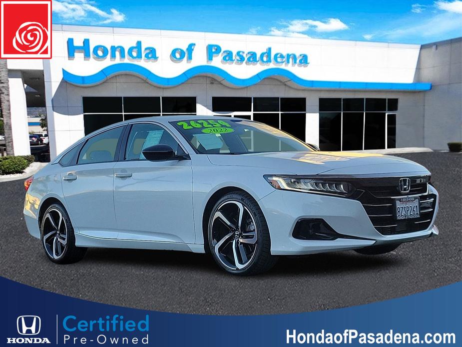 used 2022 Honda Accord car, priced at $26,254