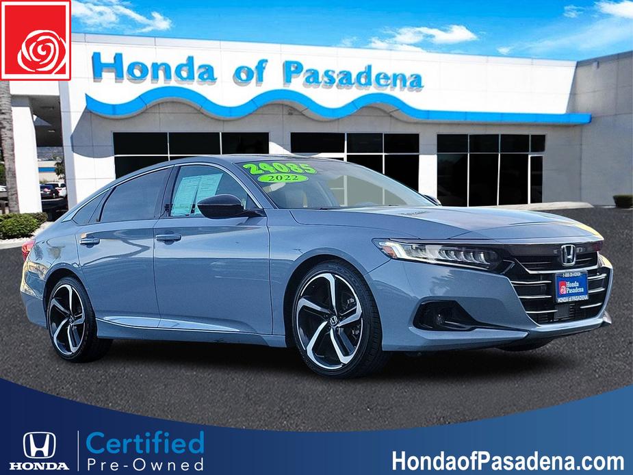 used 2022 Honda Accord car, priced at $24,085