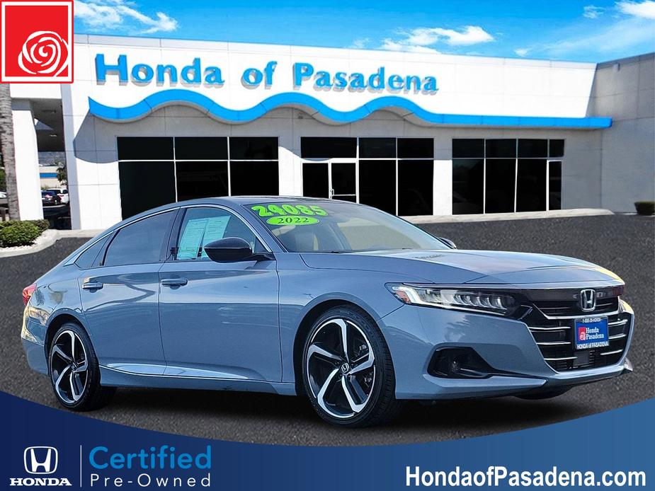 used 2022 Honda Accord car, priced at $24,085