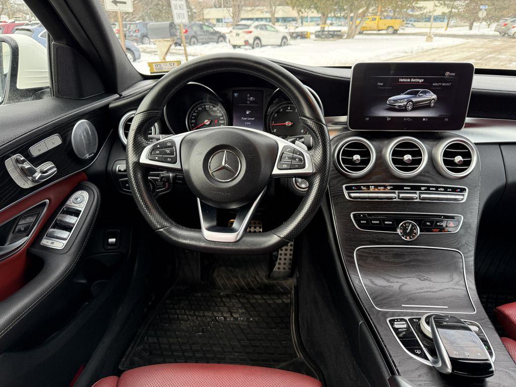 used 2015 Mercedes-Benz C-Class car, priced at $10,895