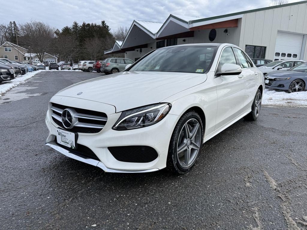 used 2015 Mercedes-Benz C-Class car, priced at $10,895
