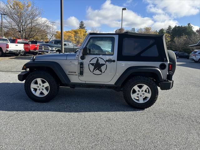 used 2016 Jeep Wrangler car, priced at $17,895