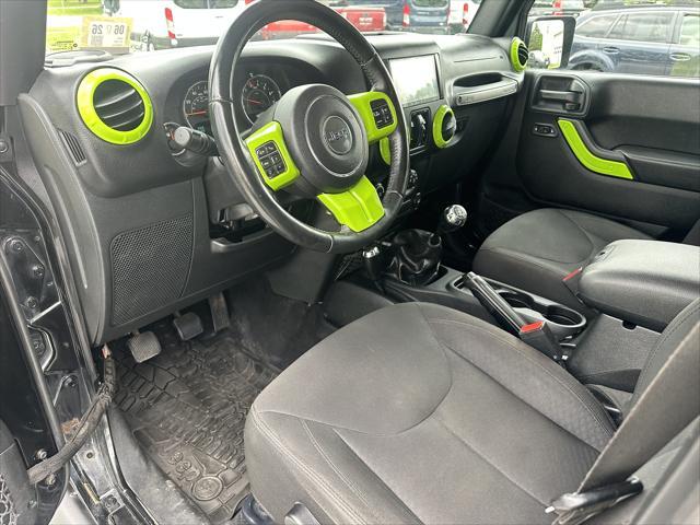 used 2017 Jeep Wrangler Unlimited car, priced at $14,995