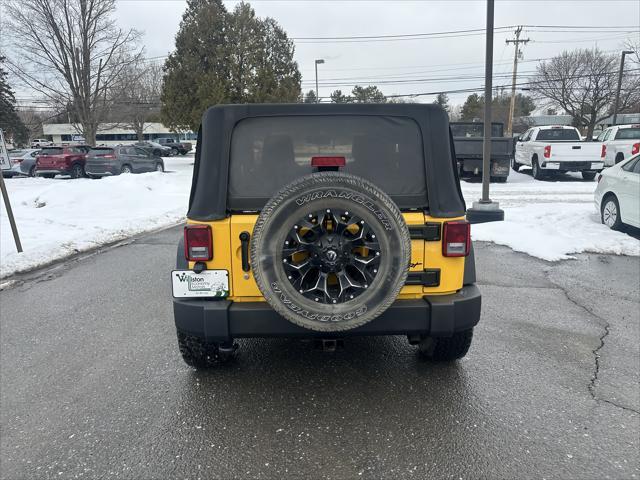 used 2015 Jeep Wrangler car, priced at $13,995