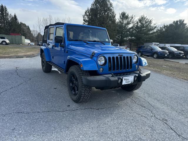 used 2015 Jeep Wrangler Unlimited car, priced at $15,885