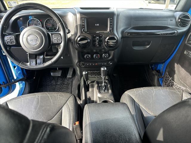 used 2015 Jeep Wrangler Unlimited car, priced at $15,885