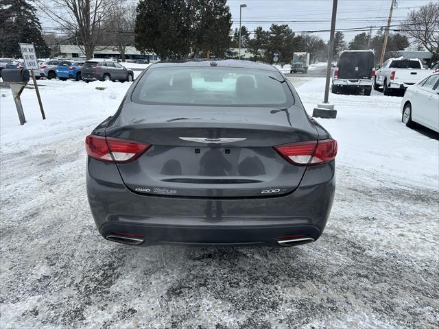 used 2015 Chrysler 200 car, priced at $7,995