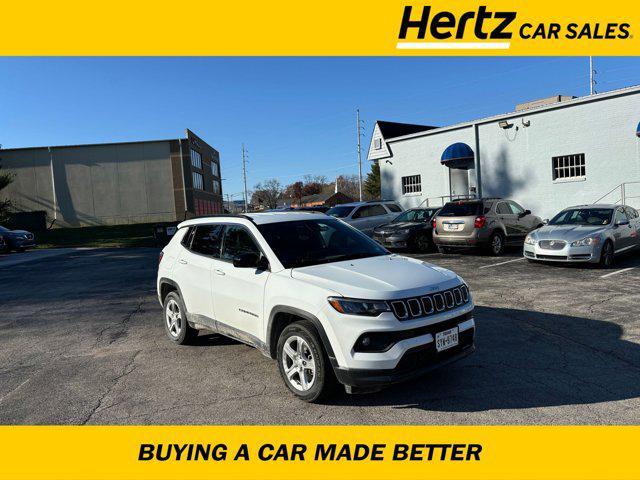 used 2023 Jeep Compass car, priced at $17,464