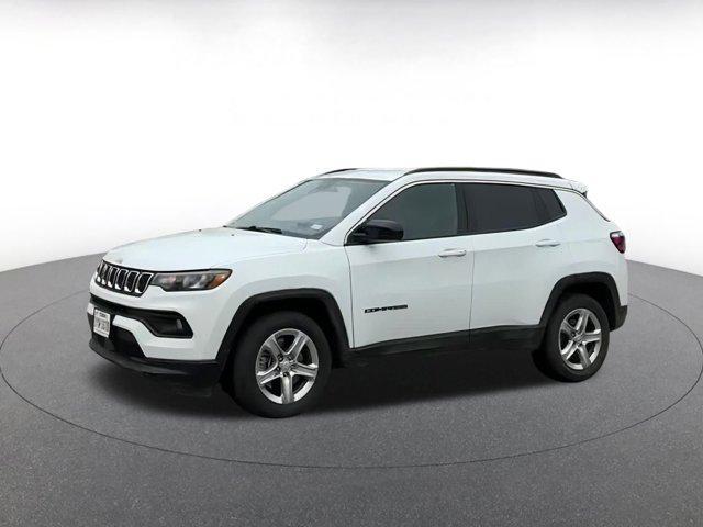 used 2023 Jeep Compass car, priced at $21,367