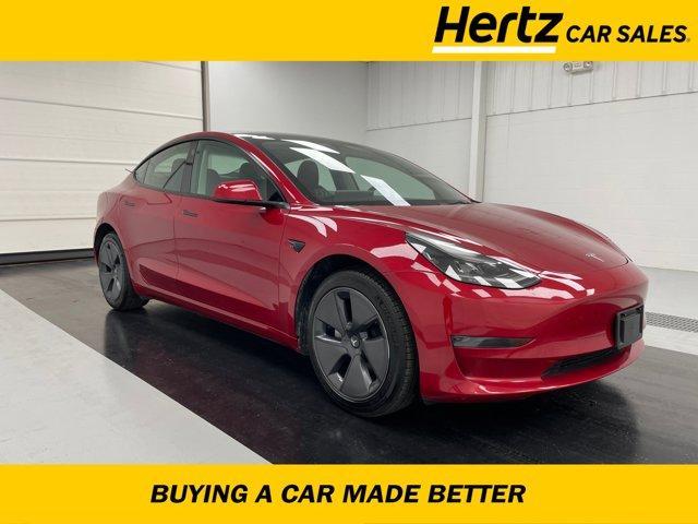 used 2023 Tesla Model 3 car, priced at $28,064