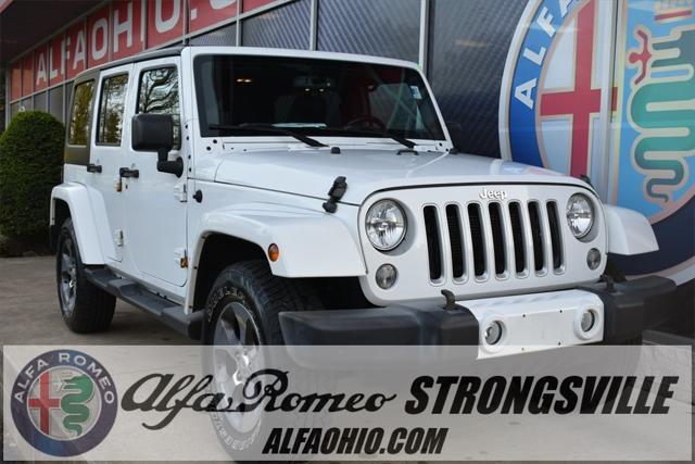 used 2016 Jeep Wrangler Unlimited car, priced at $19,299