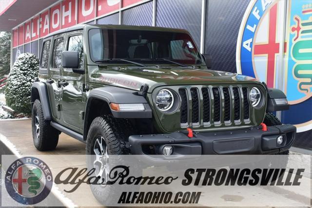used 2021 Jeep Wrangler Unlimited car, priced at $40,099