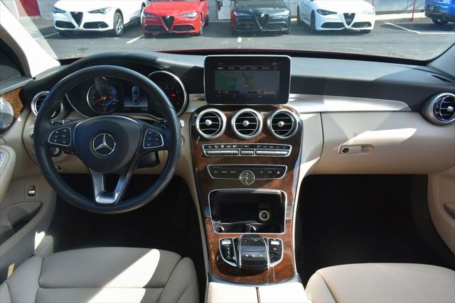 used 2018 Mercedes-Benz C-Class car, priced at $19,787