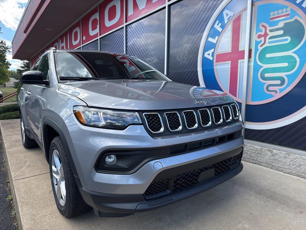 used 2023 Jeep Compass car, priced at $23,350