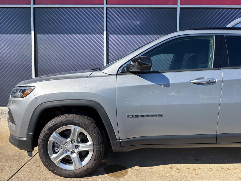 used 2023 Jeep Compass car, priced at $23,350