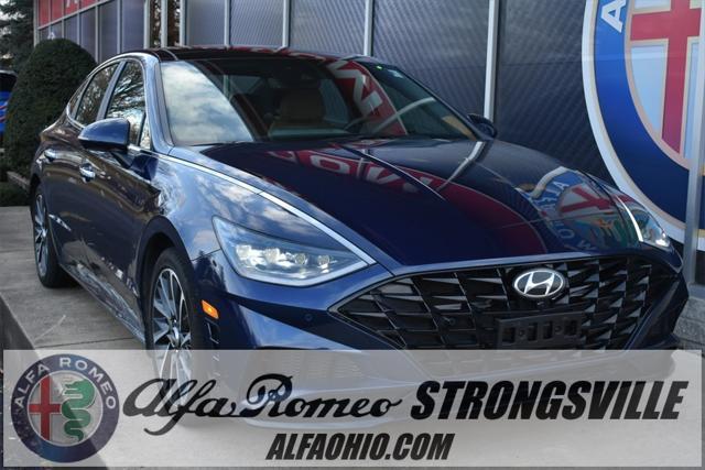 used 2021 Hyundai Sonata car, priced at $24,314