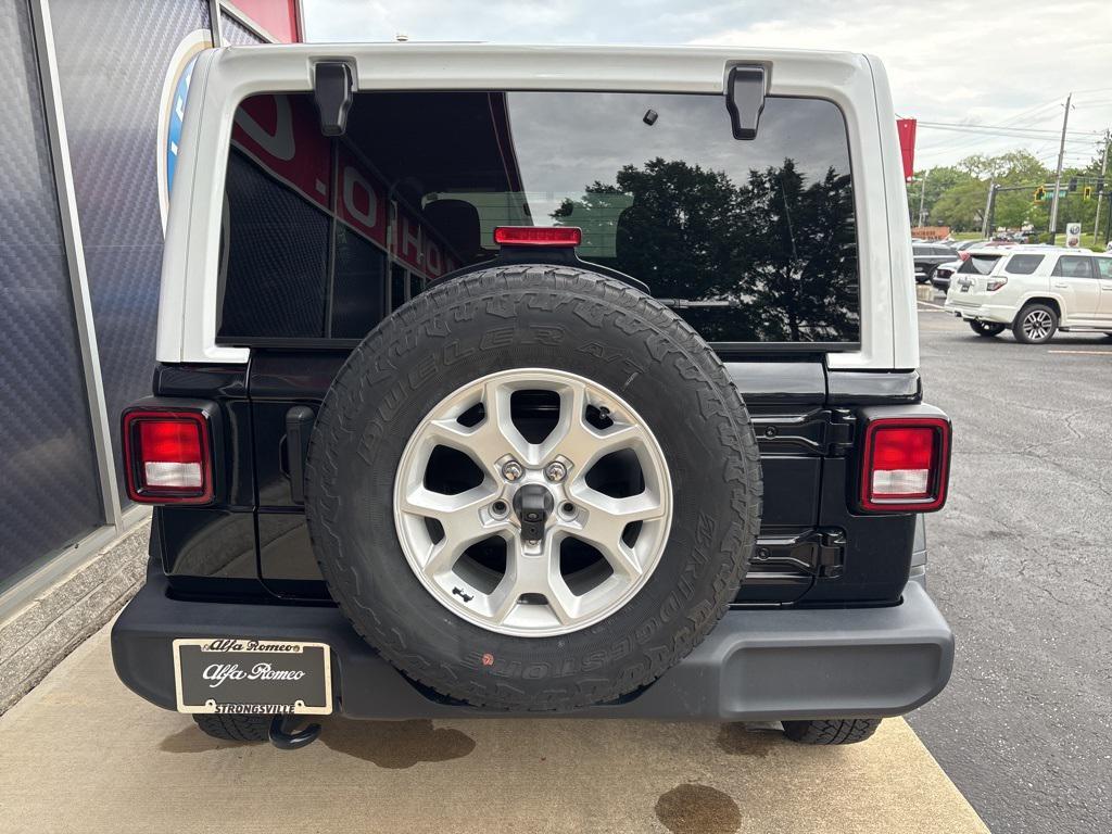used 2021 Jeep Wrangler Unlimited car, priced at $30,874