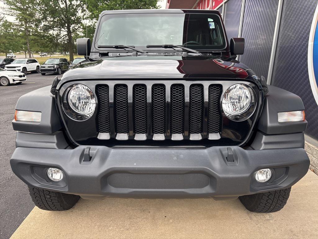 used 2021 Jeep Wrangler Unlimited car, priced at $30,874