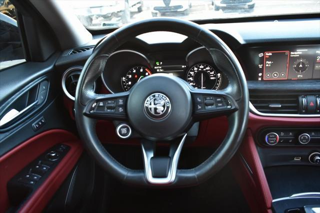 used 2021 Alfa Romeo Stelvio car, priced at $25,050