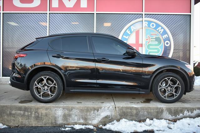 used 2021 Alfa Romeo Stelvio car, priced at $25,050