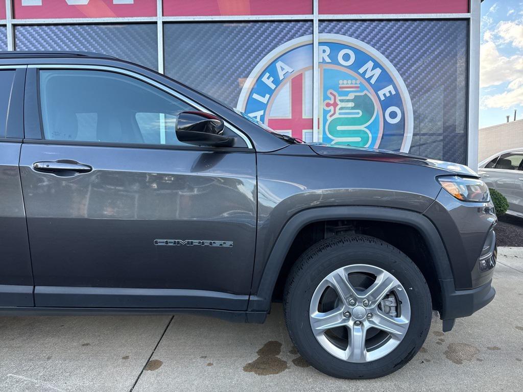 used 2023 Jeep Compass car, priced at $23,350