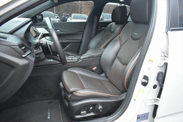 used 2022 Cadillac CT4-V car, priced at $36,581