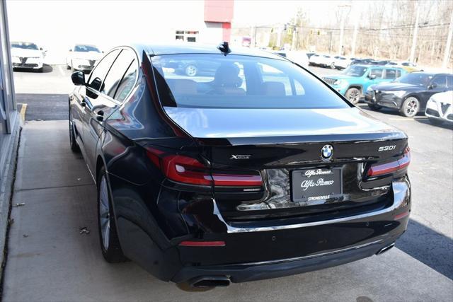 used 2022 BMW 530 car, priced at $35,676