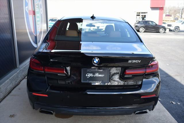 used 2022 BMW 530 car, priced at $35,676