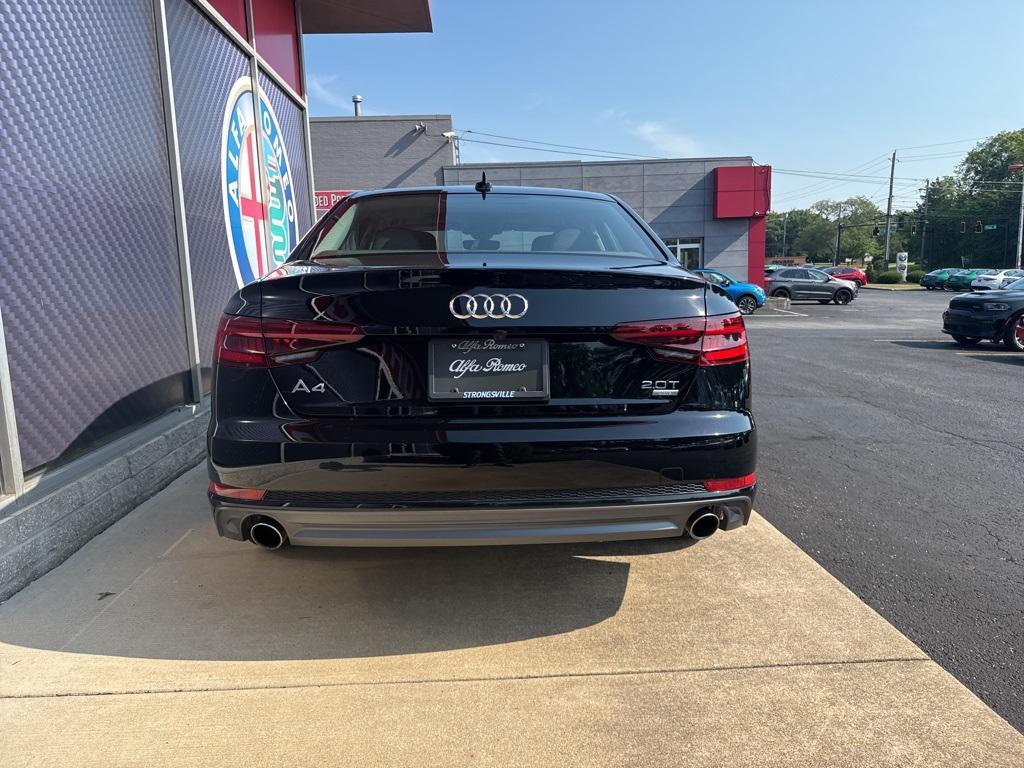 used 2018 Audi A4 car, priced at $19,232