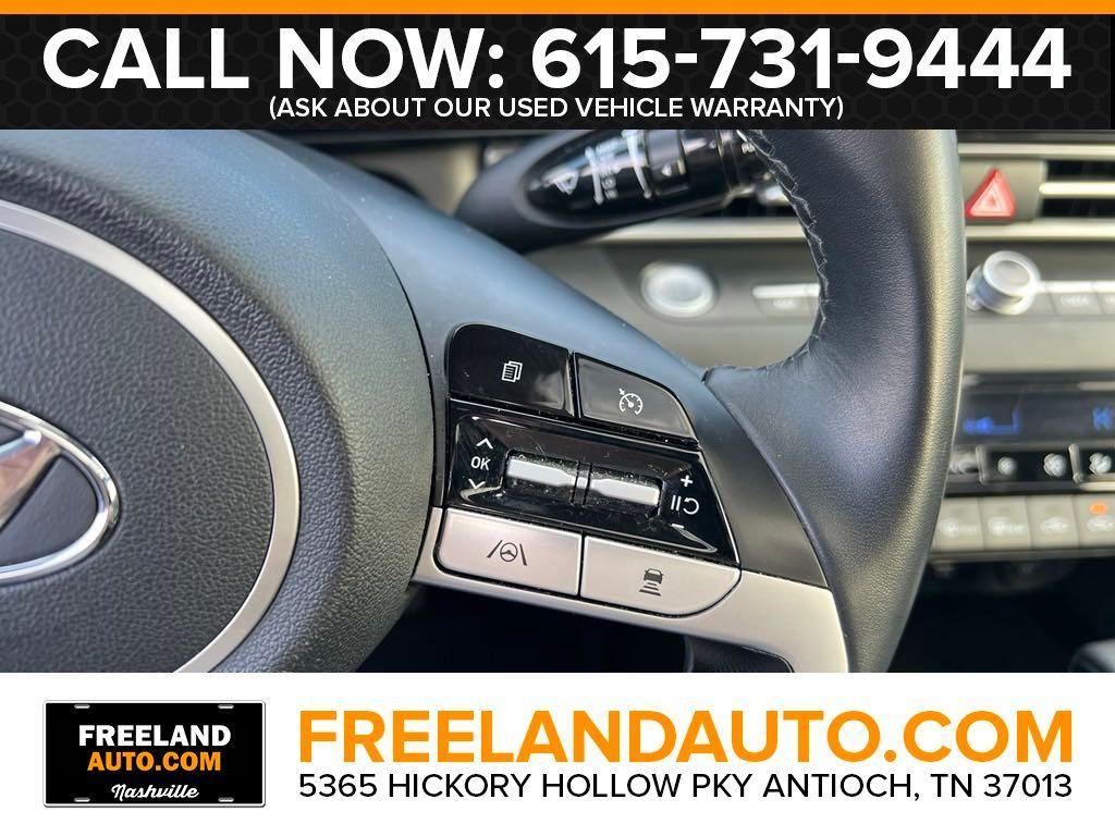 used 2023 Hyundai Elantra HEV car, priced at $21,985