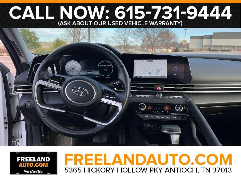 used 2023 Hyundai Elantra HEV car, priced at $21,985