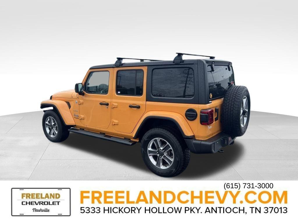 used 2021 Jeep Wrangler Unlimited car, priced at $28,398