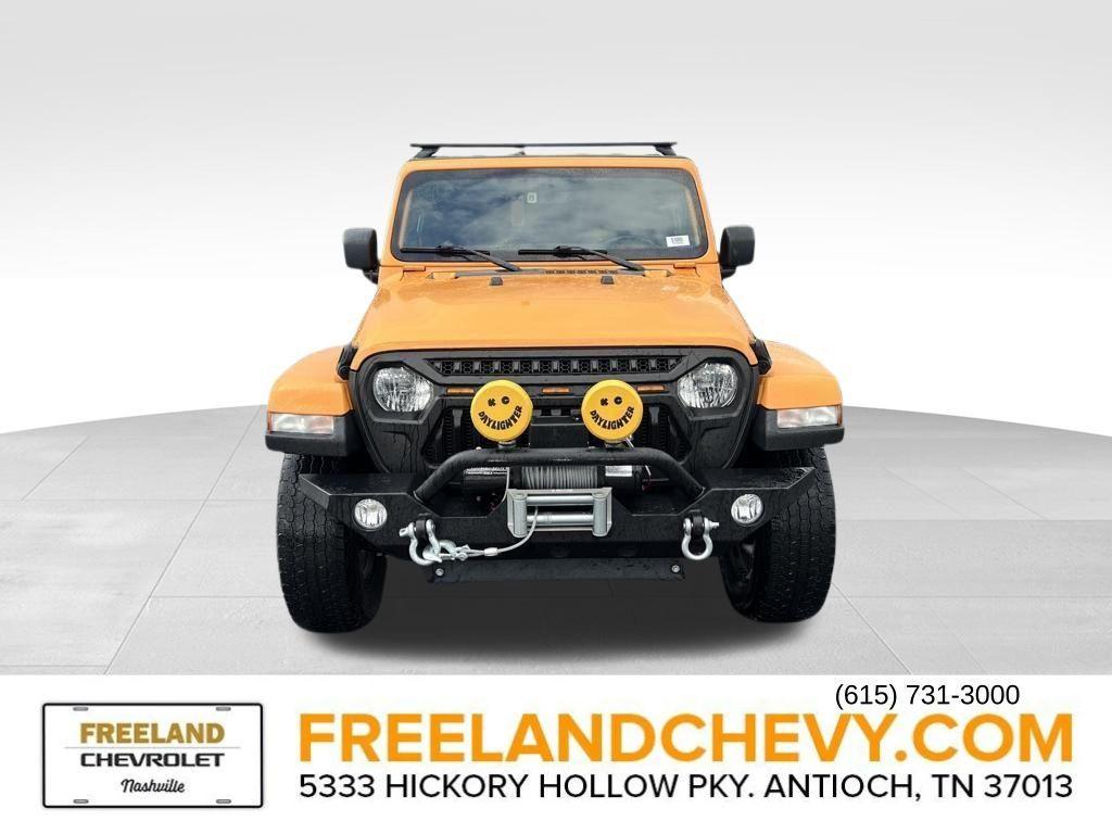 used 2021 Jeep Wrangler Unlimited car, priced at $28,398