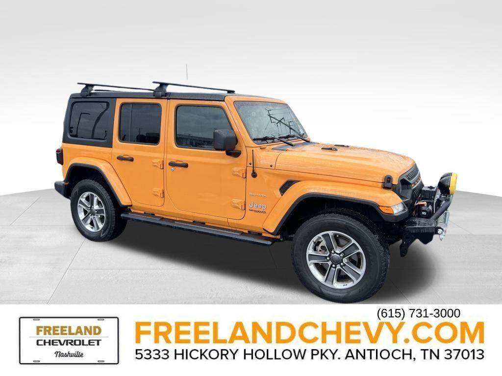used 2021 Jeep Wrangler Unlimited car, priced at $28,398