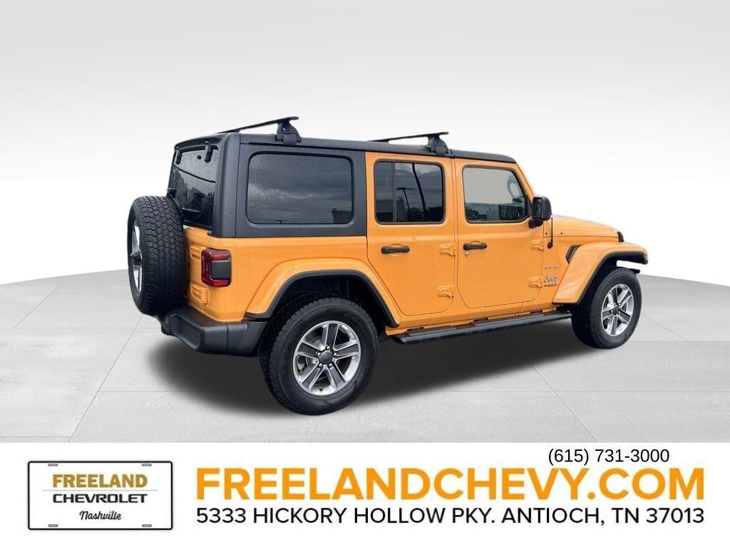 used 2021 Jeep Wrangler Unlimited car, priced at $28,398