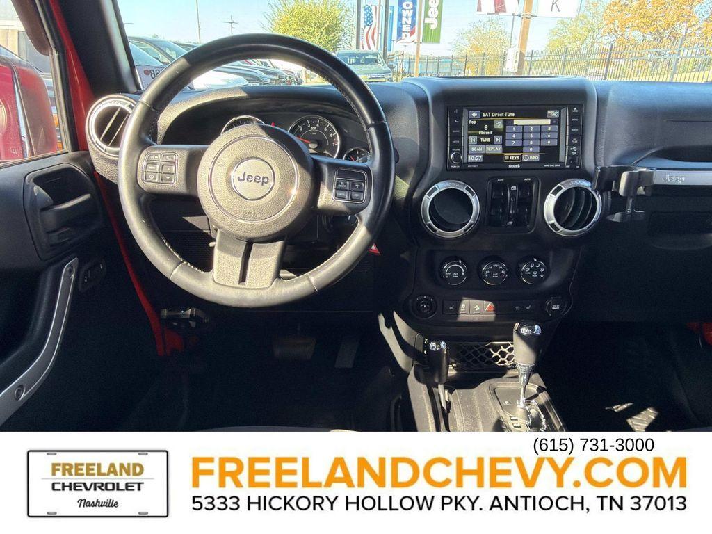 used 2015 Jeep Wrangler Unlimited car, priced at $16,991