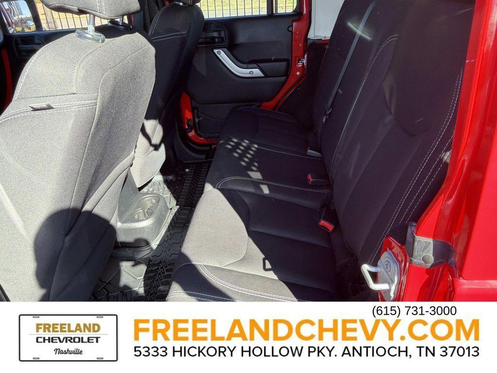 used 2015 Jeep Wrangler Unlimited car, priced at $16,991